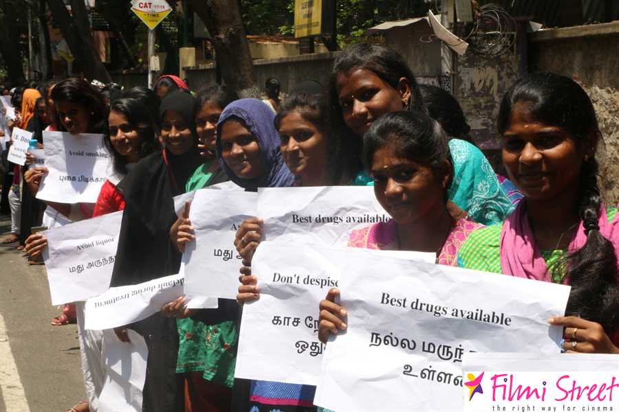 Human Chain Tuberculosis Awareness program Photos (12)