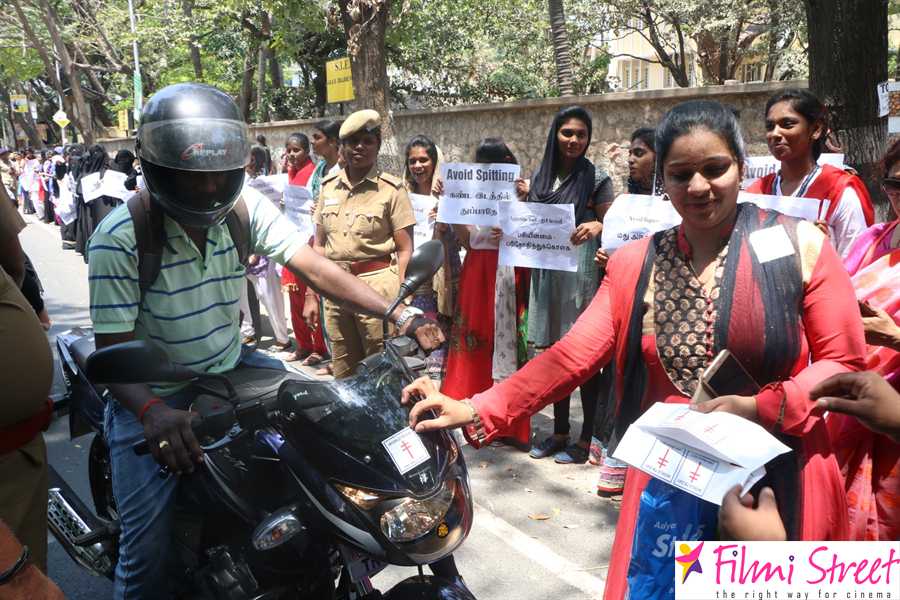 Human Chain Tuberculosis Awareness program Photos (14)
