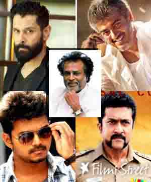 Which Kollywood Hero movie got highest Hits and Likes