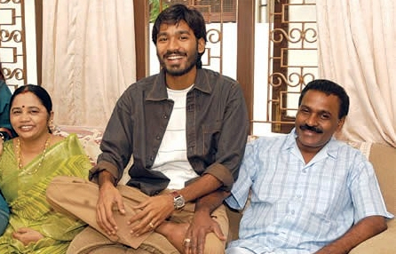 dhanush parents